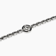 Kidult Bracciale con maglia in acciaio e rosa dei venti 831186